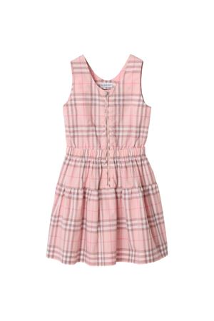 Check cotton dress BURBERRY KIDS | 8121143C4171